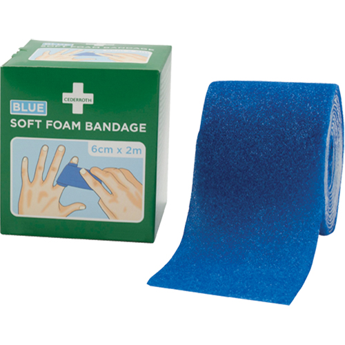 Soft Foam Bandages, Cut to Size L x 2-1/2" W, Class 1, Self-Adherent Ottawa Fastener Supply
