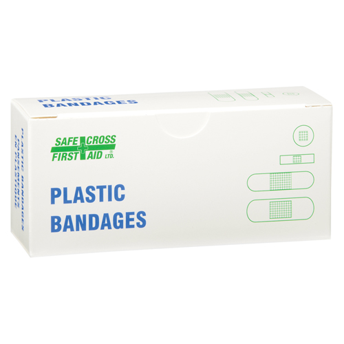 Bandages, Assorted, Plastic, Sterile Ottawa Fastener Supply