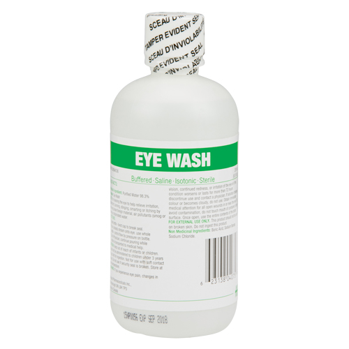 Eyewash, Full Bottle, 250 ml Ottawa Fastener Supply