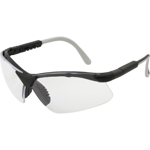 Lunettes de s&eacute;curit&eacute; s&eacute;rie Z1600, Lentille Transparent, Anti-&eacute;gratignures, R&eacute;pond ou surpasse la norme CSA Z94.3 Ottawa Fastener Supply