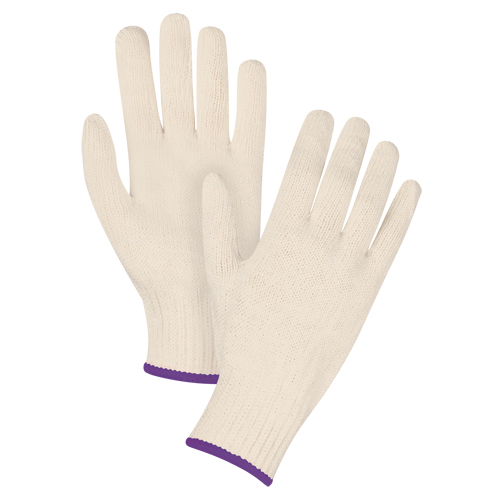 Standard-Duty String Knit Gloves, Poly/Cotton, 7 Gauge, X-Small Ottawa Fastener Supply