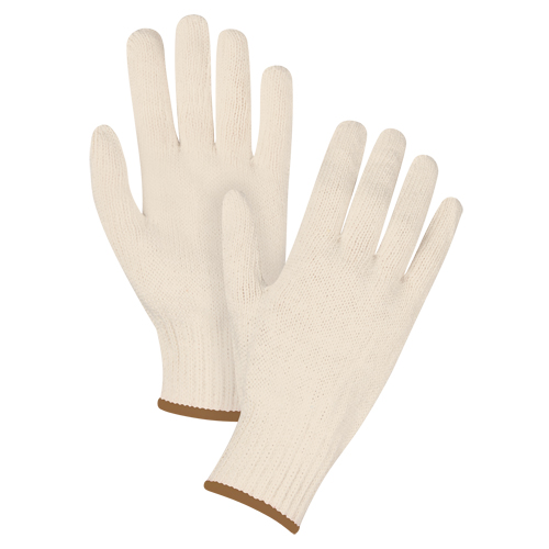 Heavyweight String Knit Gloves, Poly/Cotton, 7 Gauge, Medium Ottawa Fastener Supply