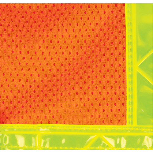 Veste de s&eacute;curit&eacute; d'usage standard, Orange haute visibilit&eacute;, T-Grand, Polyester Ottawa Fastener Supply