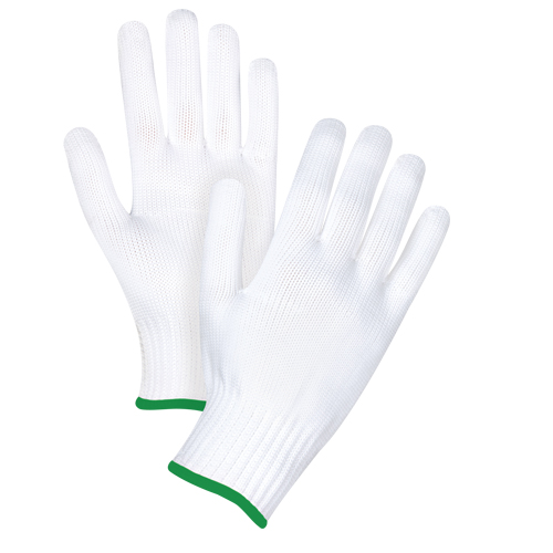 Seamless String Knit Gloves, Polyester, 10 Gauge, Medium Ottawa Fastener Supply