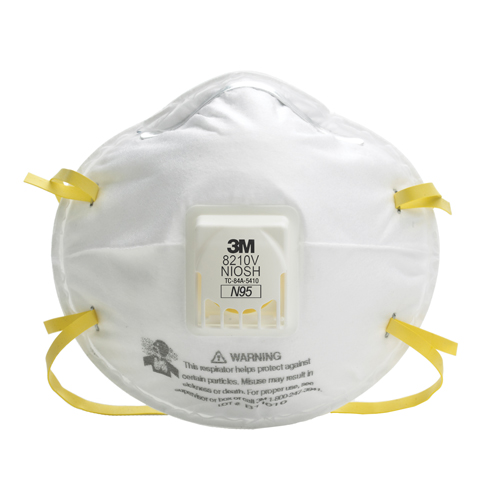 8210V Particulate Respirators, N95, NIOSH Certified Ottawa Fastener Supply