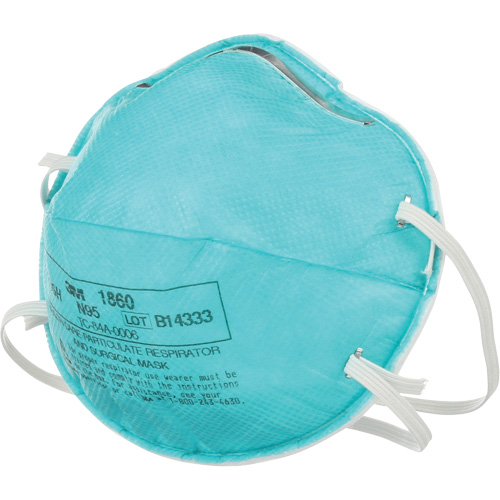 1860 Particulate Healthcare Respirator, N95, NIOSH Certified Ottawa Fastener Supply