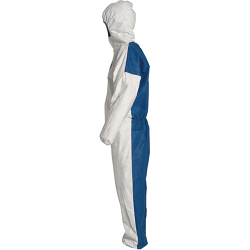 Hooded Coveralls, 2X-Large, Blue/White, Tyvek&reg; 400 D Ottawa Fastener Supply