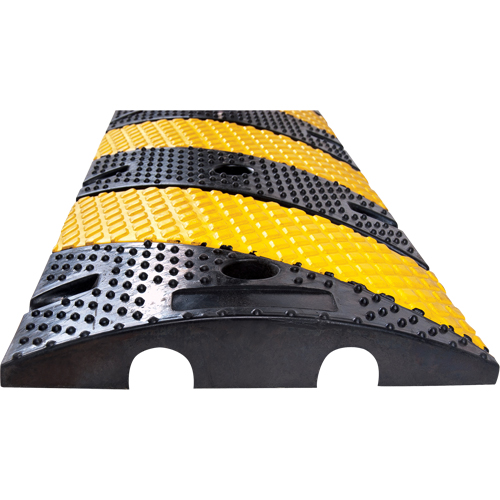 Speed Bump, Rubber, 4' L x 11-3/4" W x 2" H Ottawa Fastener Supply