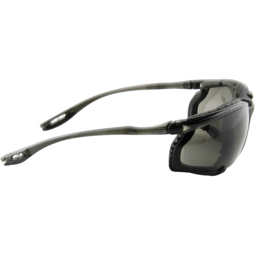 Virtua Safety Glasses with Foam Gasket, Grey/Smoke Lens, Anti-Fog, ANSI Z87+/Meets/Exceeds CSA Z94.3 Ottawa Fastener Supply