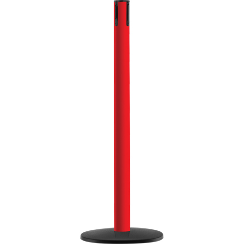 Advance TensaBarrier&reg; - Receiver Post, 36" High, Red Ottawa Fastener Supply