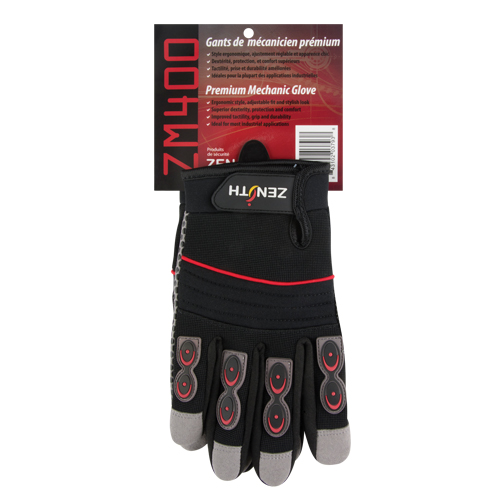 ZM400 Premium Mechanic's Gloves, Synthetic Palm, Size 2X-Large Ottawa Fastener Supply