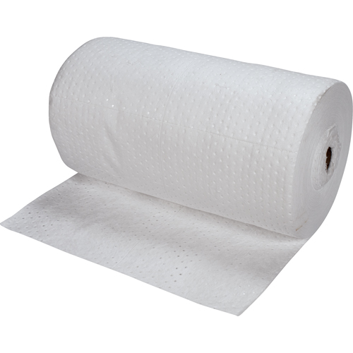 Premium Bonded Sorbent Rolls, Heavyweight, 150' L x 30" W, 50 gal. Absorbancy Ottawa Fastener Supply