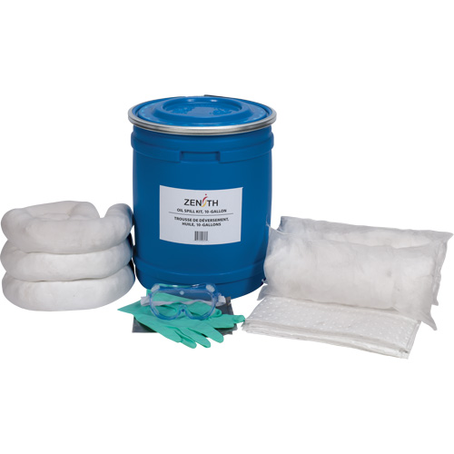 Premium Truck Spill Kit, Oil Only, Drum, 10 US gal. Absorbancy Ottawa Fastener Supply