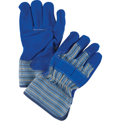 Premium Quality Fitters Gloves with Kevlar&reg; Stitching, Large, Split Cowhide Palm, Cotton Inner Lining Ottawa Fastener Supply