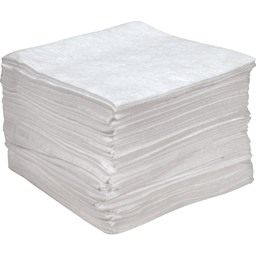 Premium Anti Static Sorbent Pads, Oil Only, 15" x 18", 25 gal. Absorbancy Ottawa Fastener Supply
