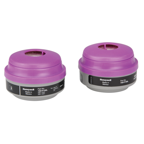 North&reg; N Series Respirator Cartridges, Gas/Vapour Cartridge, Organic Vapour/P100 Ottawa Fastener Supply