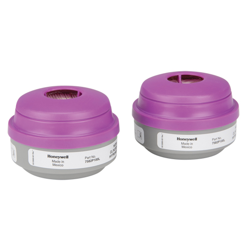 North&reg; N Series Respirator Cartridges, Gas/Vapour Cartridge, Acid Gas/P100 Ottawa Fastener Supply