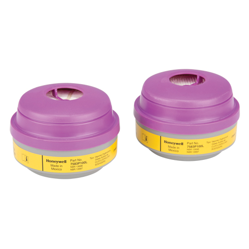North&reg; N Series Respirator Cartridges, Gas/Vapour Cartridge, Organic Vapour/Acid Gas/P100 Ottawa Fastener Supply
