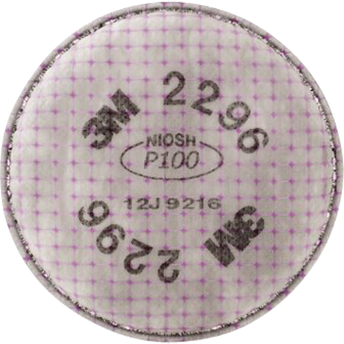 Pr&eacute;filtres pour respirateurs s&eacute;rie 2200, Filtre contre les particules, Gaz acide/P100 Ottawa Fastener Supply