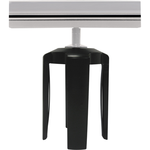 Tensabarrier&reg; Sign Bracket with Adapter, Chrome Ottawa Fastener Supply