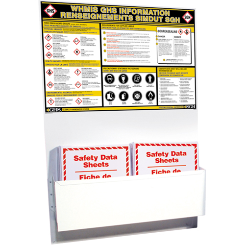 GHS Information Stations, English & French, Binders Included Ottawa Fastener Supply