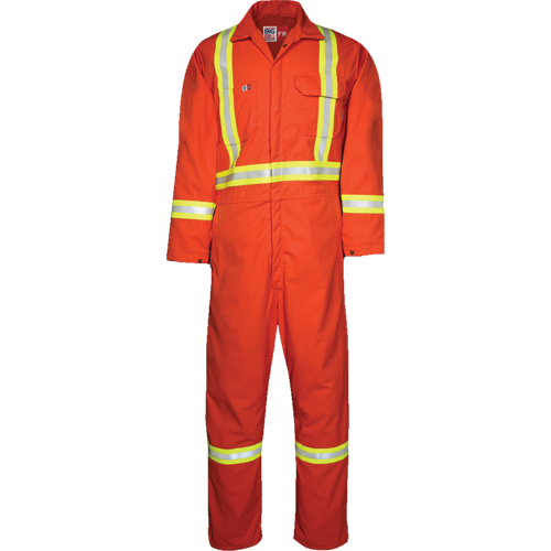 Westex UltraSoft&reg; Unlined Coveralls, Large, Orange Ottawa Fastener Supply