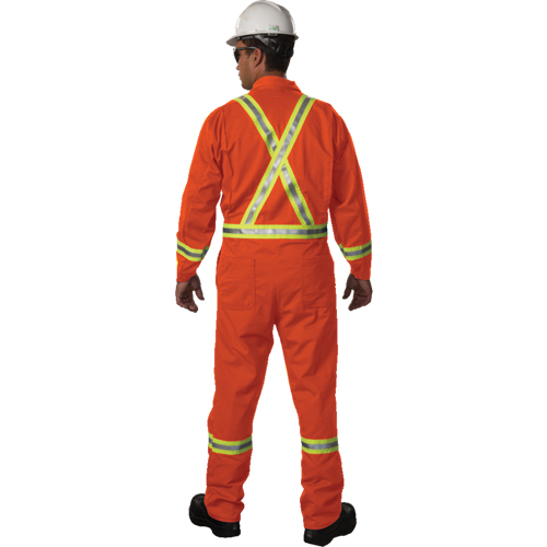 Westex UltraSoft&reg; Unlined Coveralls, Large, Orange Ottawa Fastener Supply