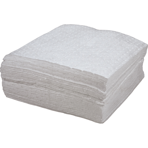 Premium Bonded Sorbent Pads, Oil Only, 15" x 18", 30 gal. Absorbancy Ottawa Fastener Supply