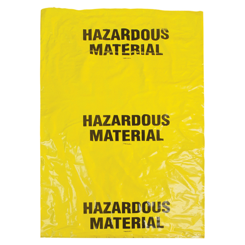 Hazardous Waste Bags, Infectious Waste, 60" L x 36" W, 208.2 L (55 Gal.) Capacity Ottawa Fastener Supply