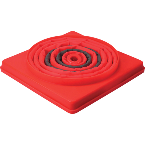 C&ocirc;ne repliable illumin&eacute;, 28" h, Orange Ottawa Fastener Supply