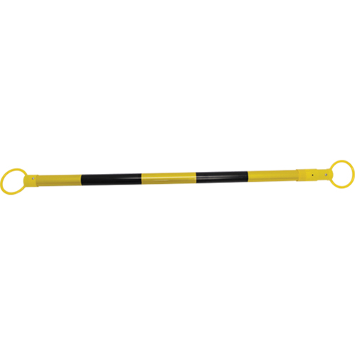 Barrier Cone Bar, 6' 6" Extended Length, Black Ottawa Fastener Supply