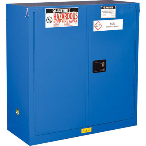 ChemCor&reg; Lined Hazardous Material Safety Cabinets, 30 gal., 43" x 44" x 18" Ottawa Fastener Supply