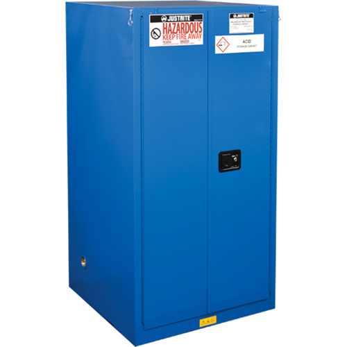 ChemCor&reg; Lined Hazardous Material Safety Cabinets, 60 gal., 34" x 65" x 34" Ottawa Fastener Supply