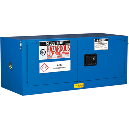 ChemCor&reg; Lined Hazardous Material Piggyback Safety Cabinets, 12 gal., 43" x 18" x 18" Ottawa Fastener Supply
