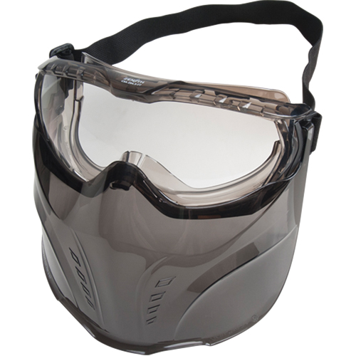 Lunettes &agrave; coques de s&eacute;curit&eacute; avec visi&egrave;re de s&eacute;rie Z2300, Lentille Transparent, Antibu&eacute;e, Ventilation Indirecte Ottawa Fastener Supply