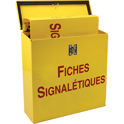 Safety Documents Job-Site Box, French, Binders Included Ottawa Fastener Supply