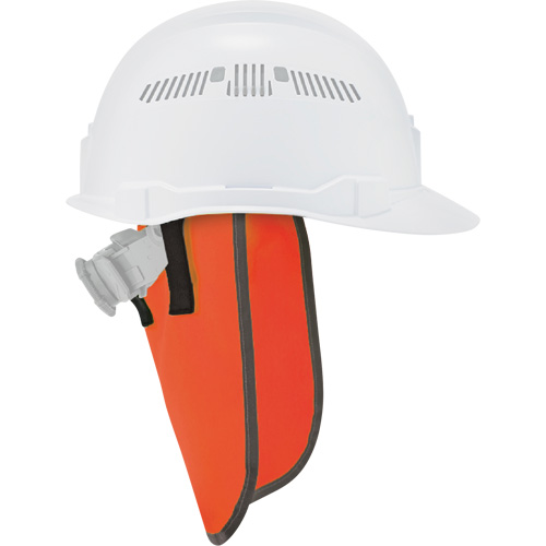 Pare-soleil de cou pour casque de protection GloWear 8006, Orange haute visibilit&eacute; Ottawa Fastener Supply