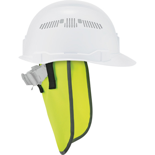Pare-soleil de cou pour casque de protection GloWear 8006, Vert lime haute visibilit&eacute; Ottawa Fastener Supply