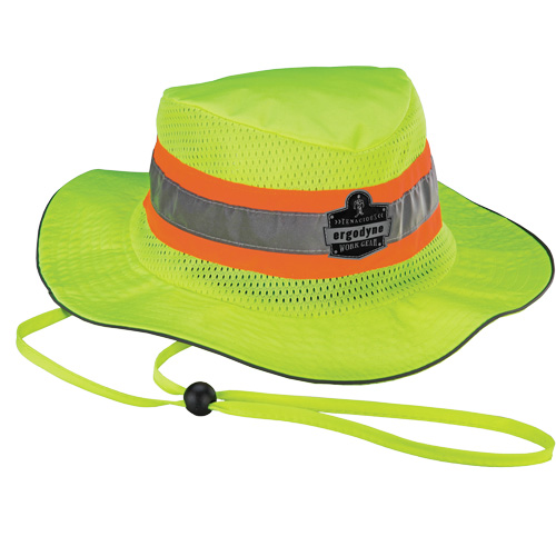 Chill-Its&reg; 8935CT Evaporative Cooling Ranger Hat, Hi-Vis Lime Ottawa Fastener Supply