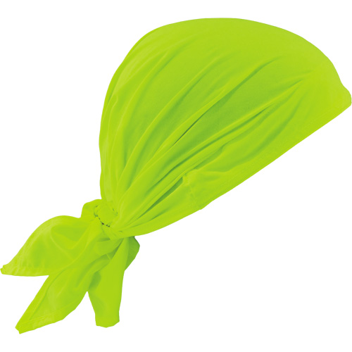 Chill-Its&reg; 6710 Cooling Triangle Hat, High Visibility Lime-Yellow Ottawa Fastener Supply