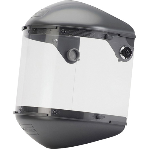 Fibre-Metal Dual 4" Crown High Performance Face Shield System, Propionate, Ratchet Suspension Ottawa Fastener Supply