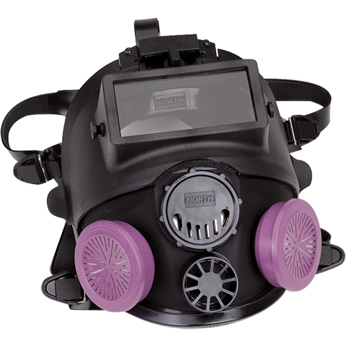 Respirateur &agrave; masque complet de la s&eacute;rie 7600 avec &eacute;quipement d'appoint pour le soudage, Silicone, Petit Ottawa Fastener Supply