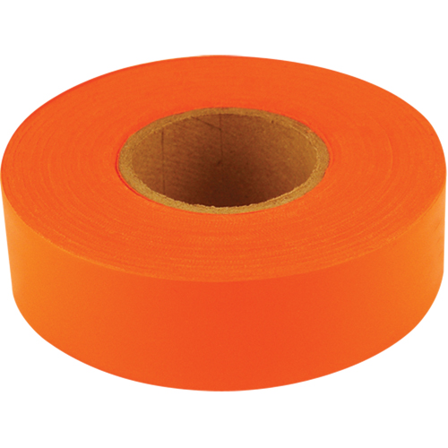 Sub-Zero Flagging Tape, 1.2" W x 150' L, Fluorescent Orange Ottawa Fastener Supply