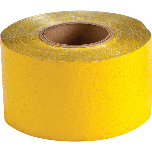 Temporary Pavement Marking Tape, 4" x 150', Retro Reflective, Yellow Ottawa Fastener Supply