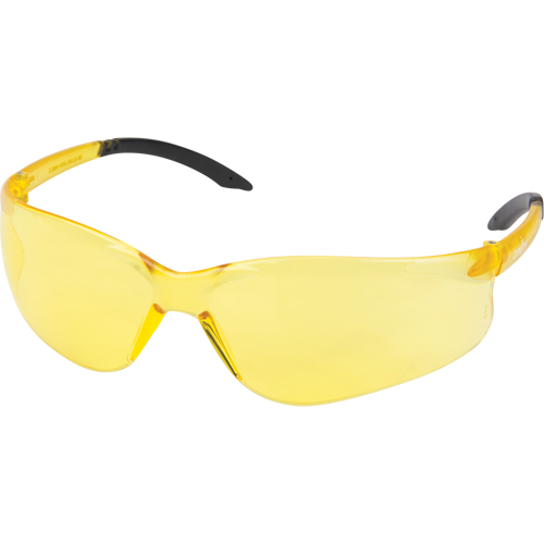 Z2400 Series Safety Glasses, Amber Lens, Anti-Scratch, ANSI Z87+/Meets/Exceeds CSA Z94.3 Ottawa Fastener Supply