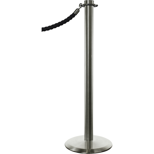 Portable Posts, 34" High, Satin Chrome Ottawa Fastener Supply
