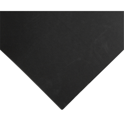 Electrically Conductive Mat No.785, 3' W x 5' L x 3/32" T, PVC, Smooth, Black Ottawa Fastener Supply
