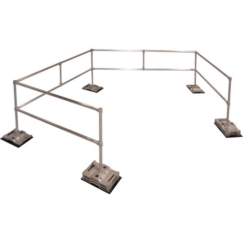 RoofGuard Classic System - Packaged Kits, Aluminum, 72" W x 216" L x 42" H Ottawa Fastener Supply