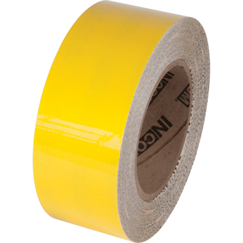 Tuff Mark&reg; Floor Marking Tape, 3" x 100', Polyester, Yellow Ottawa Fastener Supply