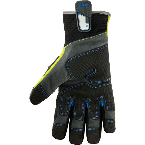 ProFlex&reg; Performance Dorsal Impact-Reducing Gloves + Thermal WP, Small, Suede Palm, Safety Cuff Ottawa Fastener Supply